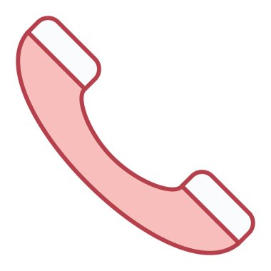 telefon arama simgesi vektör illüstrasyonu