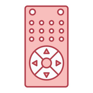 video game console icon. outline joystick vector symbol stock illustration. isolated on white background
