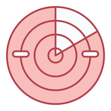 hedef simge vektör illüstrasyonu