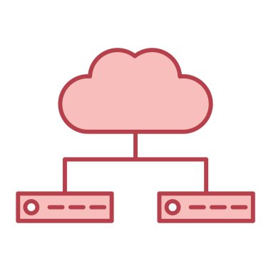 Bulut hesaplama. Web simgesi