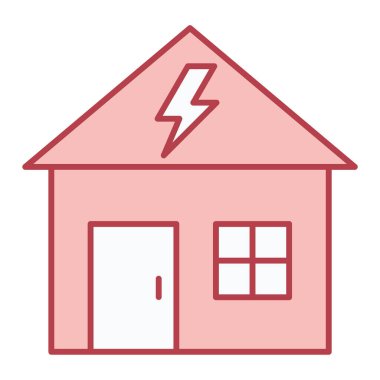 ev simgesi vektör illüstrasyon tasarımı