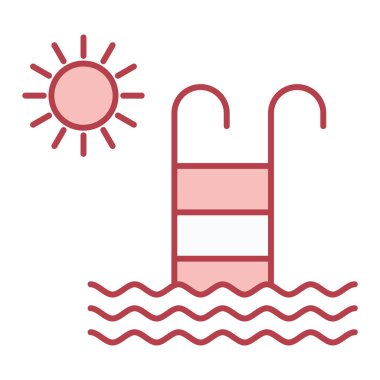 su simgesi vektör illüstrasyonu