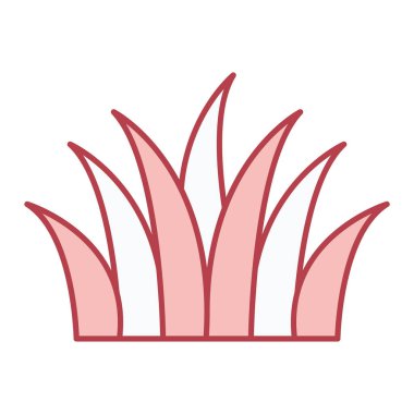 bitki simgesi vektör illüstrasyonu