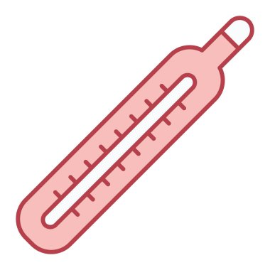 termometre simgesi vektör illüstrasyonu