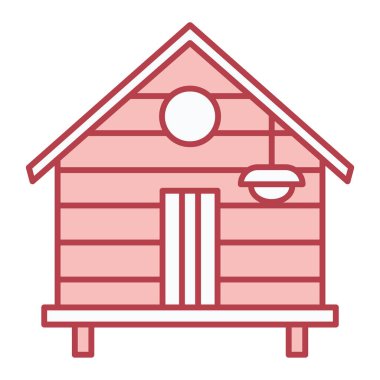 ev simgesi vektör illüstrasyonu