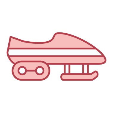 Kaykay simgesi vektör illüstrasyonu