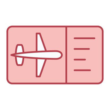 seyahat simgesi vektör çizimi