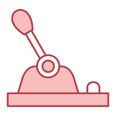 Karıştırıcı. Web simgesi basit illüstrasyon