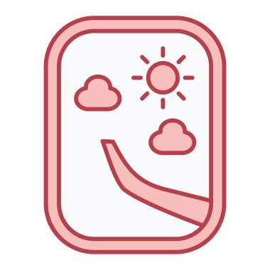 hava tahmini ikon vektör illüstrasyonuName