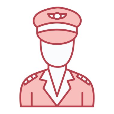 polis simgesi vektör illüstrasyonu