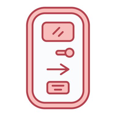 seo modern simgesinin vektör illüstrasyonu