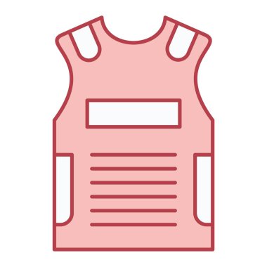 Ceketli bir kadının vektör çizimi