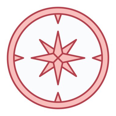 Pusula simgesi vektör resimlemesi