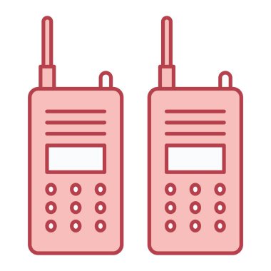 radyo simgesi vektör illüstrasyonu