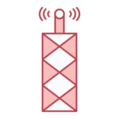 anten simgesi vektör illüstrasyonu