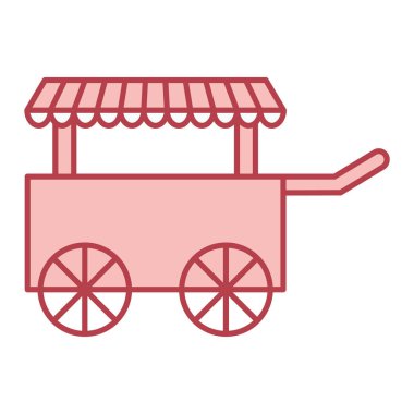 kiosk simge vektör illüstrasyon tasarımını kaydet