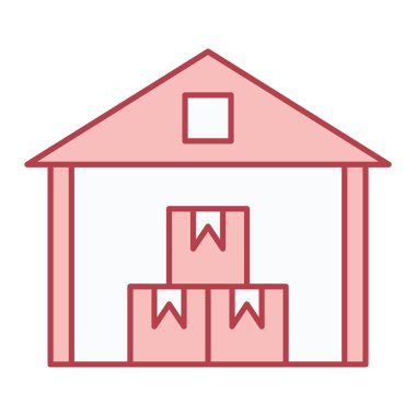 ev simgesi vektör illüstrasyonu