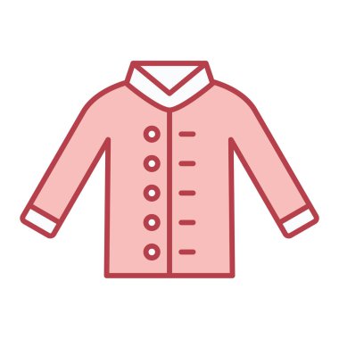 Ceket simge vektör çizim