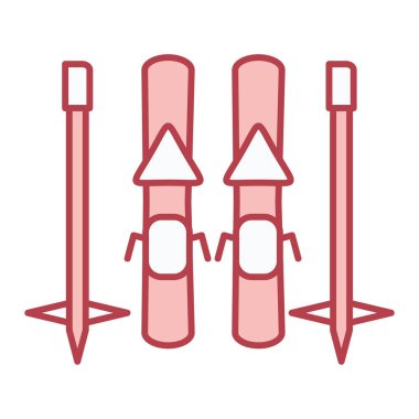 Vektör illüstrasyonu, simge ögesi arkaplanı