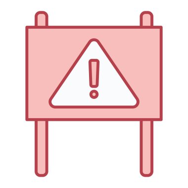 uyarı işareti vektör illüstrasyonu