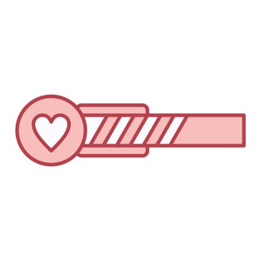 kurdeleli kalp ve vektör çizim tasarımı