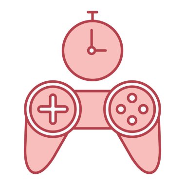 joystick kontrol simgesi vektör illüstrasyon tasarımı