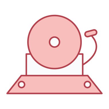 Robot simgesinin vektör illüstrasyonu