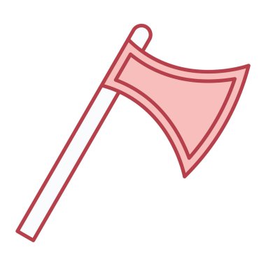 Balta simgesi vektör illüstrasyonu