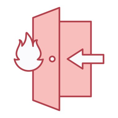 Bir kutu simgesinin vektör illüstrasyonu