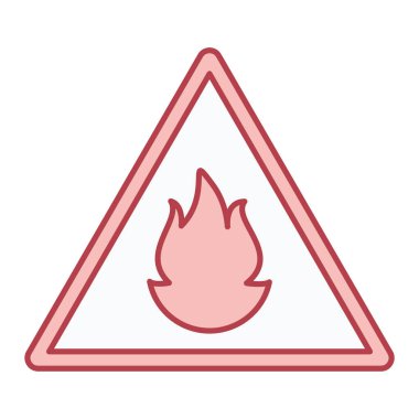 uyarı işareti simgesi, vektör illüstrasyonu