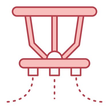 Modern b 'nin vektör illüstrasyonu eksik simgesi