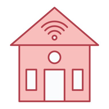 Ev simgesi vektör illüstrasyonu