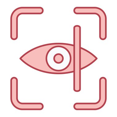 Göz vektörü simgesi simgesi