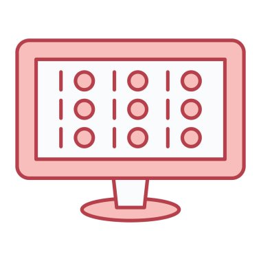 seo modern simgesinin vektör illüstrasyonu