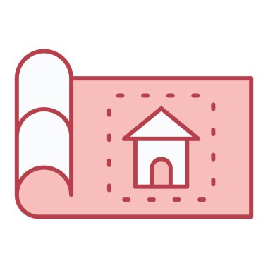 İnce çizgi simgesinin vektör çizimi