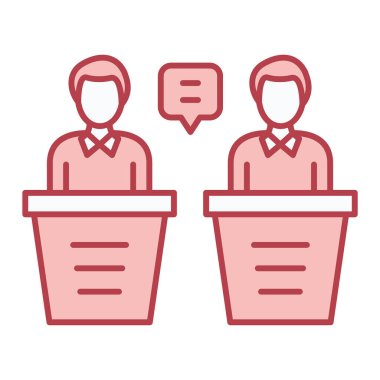 iş insanları ikon vektör illüstrasyon tasarımı