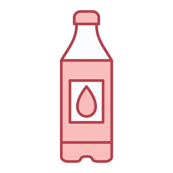 Bottle Water Icon Outline Illustration Beer Vector Icons Web — Stock Vector