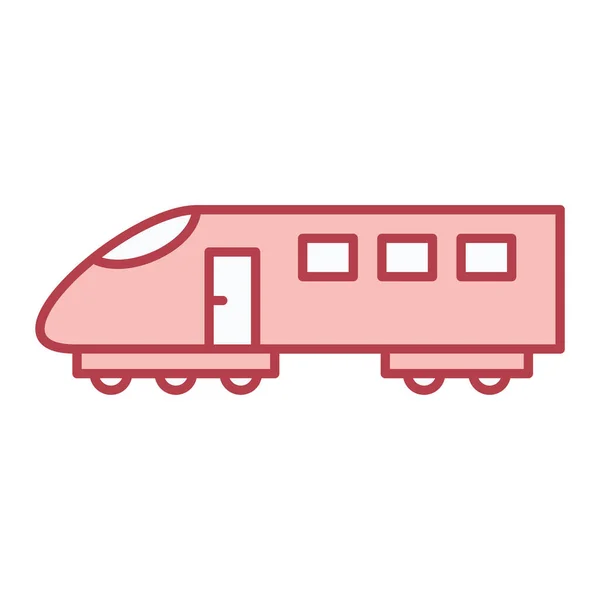 Tåg Ikon Vektor Illustration — Stock vektor