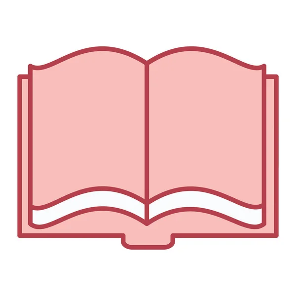 Открытая Иконка Книги — стоковый вектор