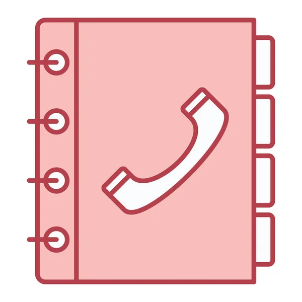 Icono Del Teléfono Vector Ilustración — Vector de stock