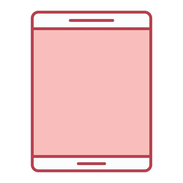 Dispositivo Smartphone Tecnologia Icona Vettoriale Illustrazione Design — Vettoriale Stock