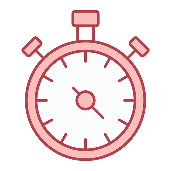 Stopwatch Icono Vector Ilustración — Archivo Imágenes Vectoriales