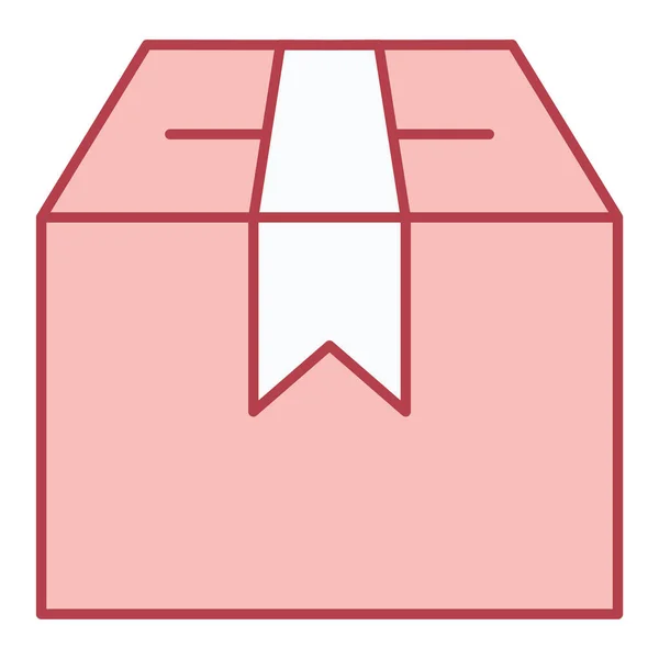 Geschenk Box Symbol Vektor Illustration — Stockvektor