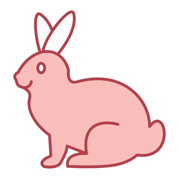 Милый Векторный Рисунок Кролика — стоковый вектор