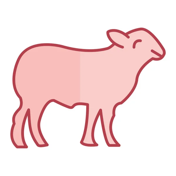 Icono Cerdo Vector Ilustración — Vector de stock