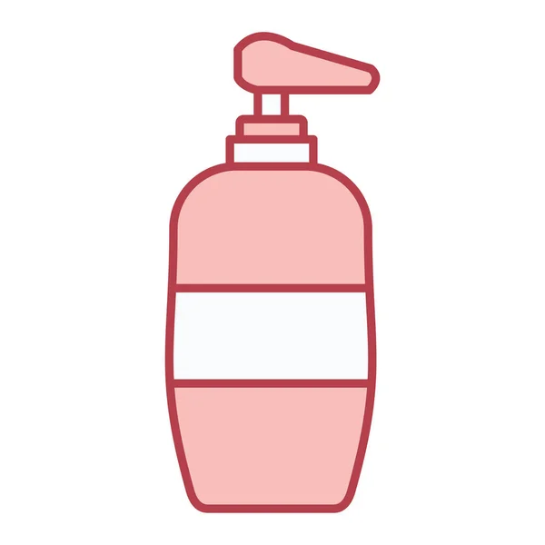 Bottle Liquid Icon Outline Illustration Cosmetic Vector Icons Web — 스톡 벡터
