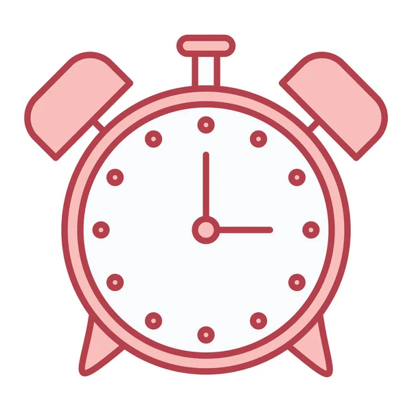 Reloj Icono Vector Ilustración — Archivo Imágenes Vectoriales