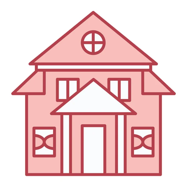 Дизайн Векторной Иллюстрации Здания — стоковый вектор