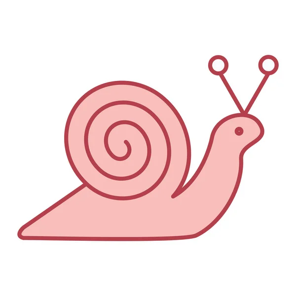 Snail Icon Vector Illustration — Stock Vector