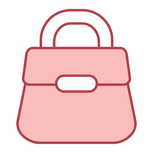 Handbag Web Icon Simple Illustration — Stock Vector